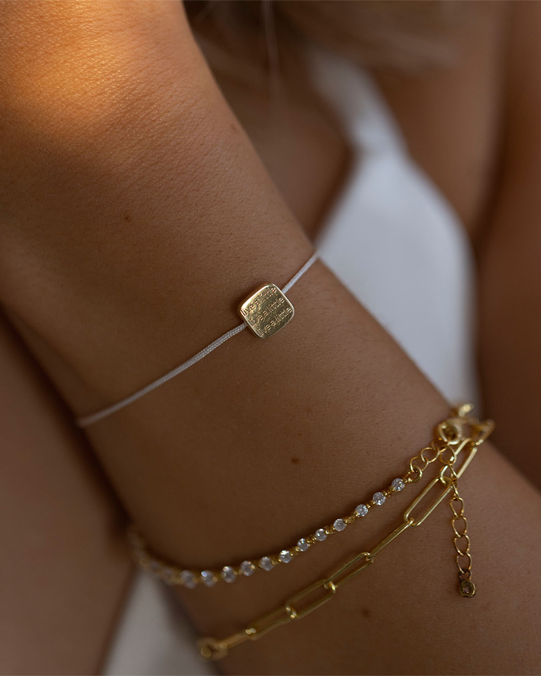"live a little" Armband