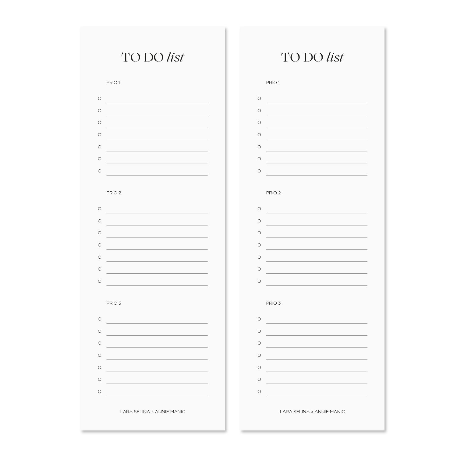 LARA SELINA BLOCK PLANNER LIVE SCHMUCK