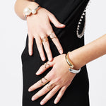 Ring Armreif Gold Perle