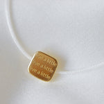 Lara Selina Armband silber vergoldet Stoffarmband