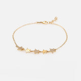 Goldene Sternennacht Schmuckset