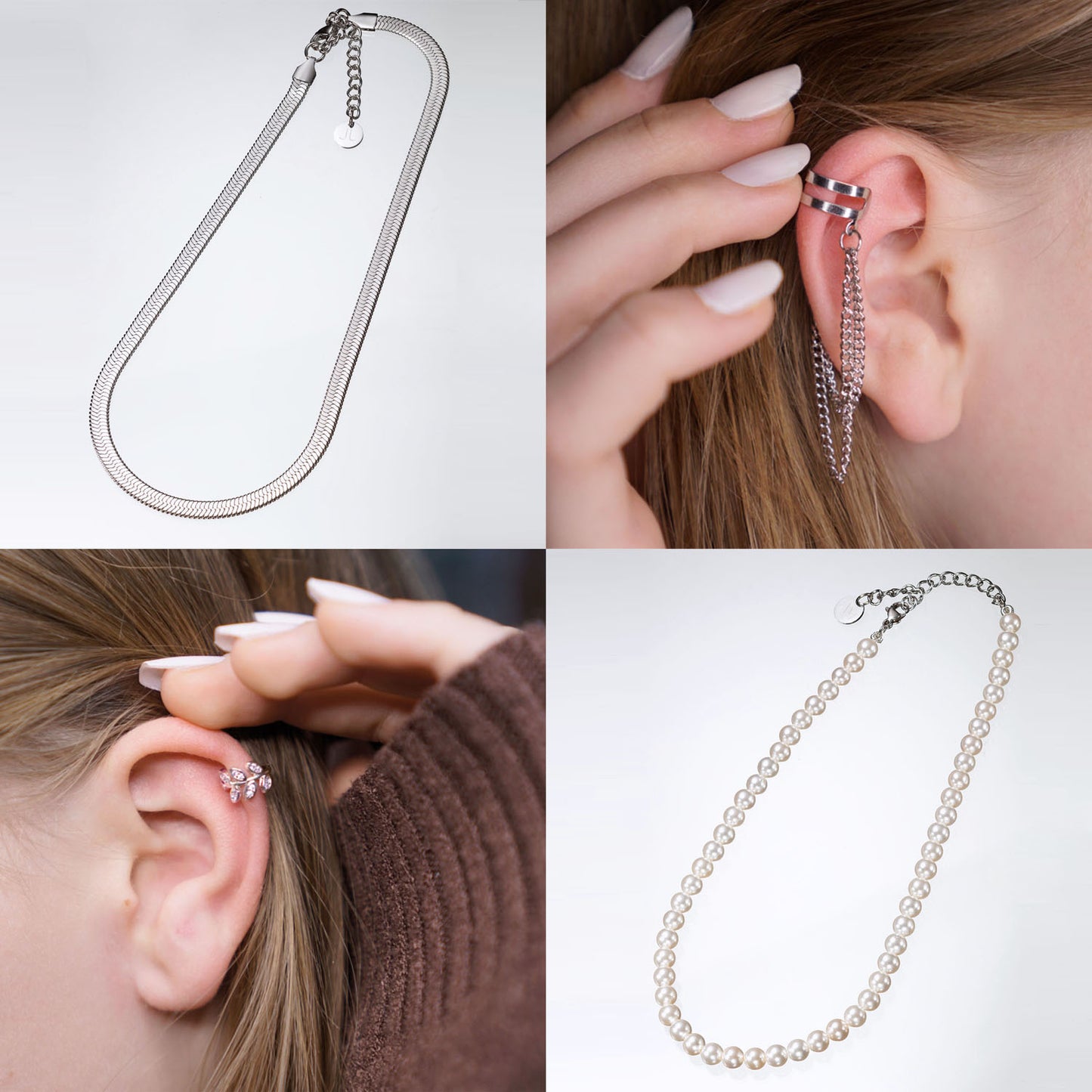 Janalibra Annie Manic Perlenkette Earcuff Julia Beautx